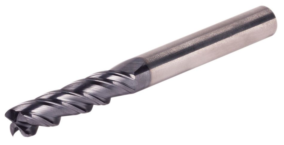 High Performance Four-Flute Solid Carbide End Mill