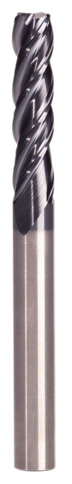 High Performance Four-Flute Solid Carbide End Mill