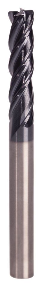 High Performance Four-Flute Solid Carbide End Mill