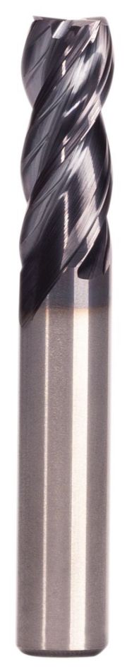 High Performance Four-Flute Solid Carbide End Mill