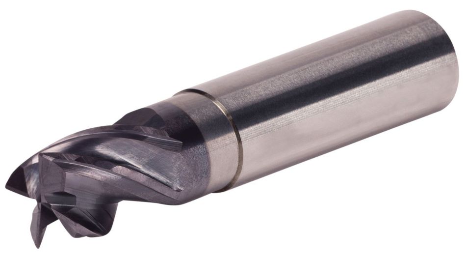 VariMill™ XTREME™ • Série 4XNE • Chanfreinée • 4 goujures • Queue cylindrique • Métrique
