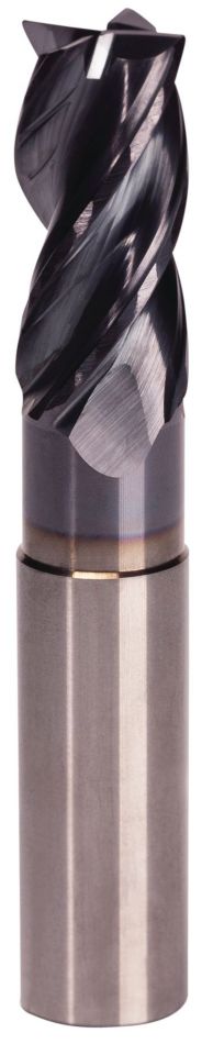 VariMill™ XTREME™ • Series 4XNE • Radiused • 4 Flute • Necked • Cylindrical Shank • Metric