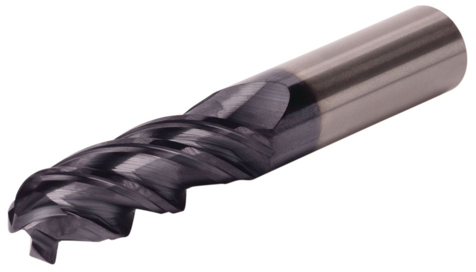 High Performance Four-Flute Solid Carbide End Mill