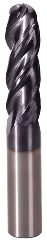 High Performance Four-Flute Solid Carbide End Mill