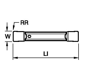 A4™ Groove and Turn Insert • A4G-P-T • Flat Top with T-LandCeramic • Square Precision Ground