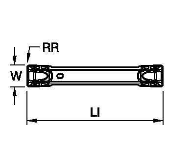 A4™-Wendeschneidplatten für Einstechdrehen und Drehen • Axial-Einstechdrehen kleiner Durchmesser
