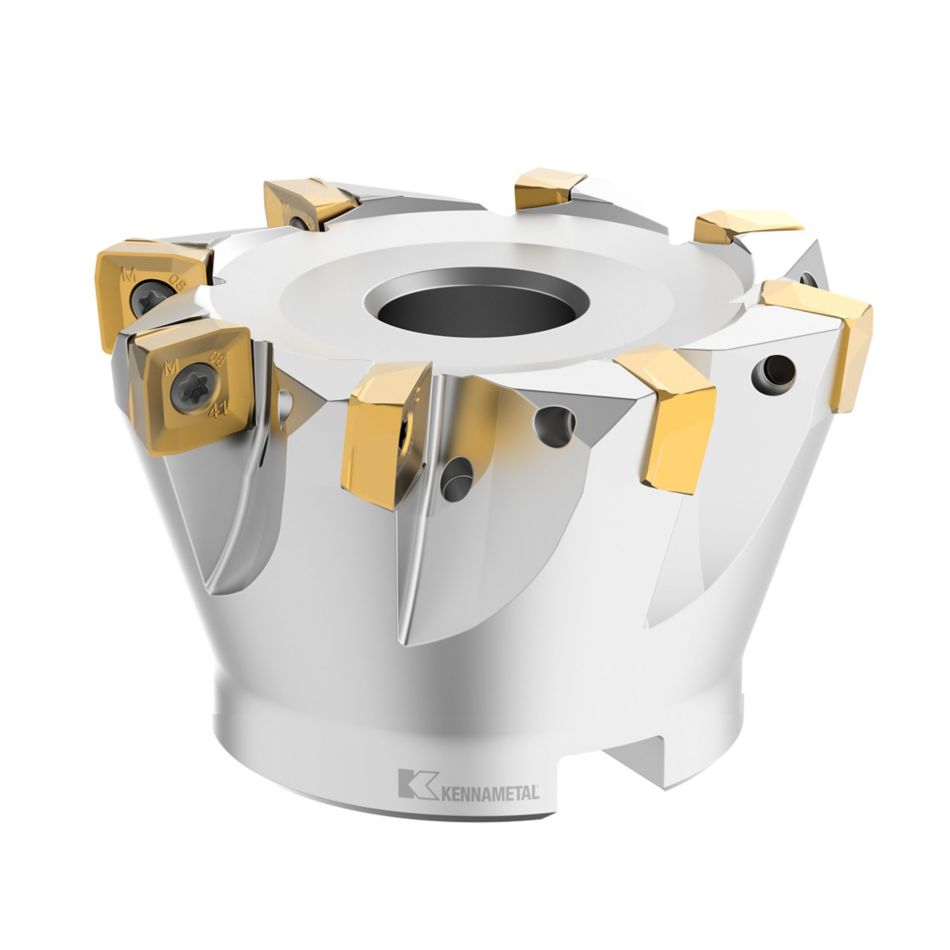 High-Feed copy milling cutter for multiple materials.