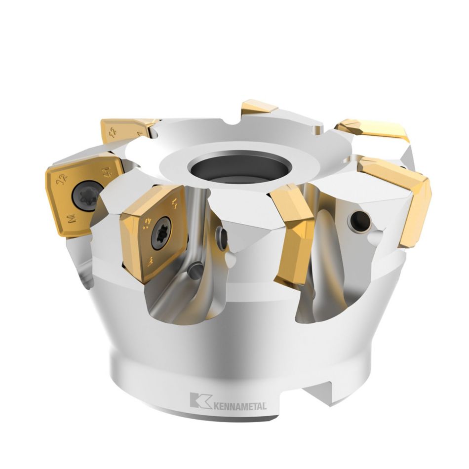 High-Feed copy milling cutter for multiple materials.