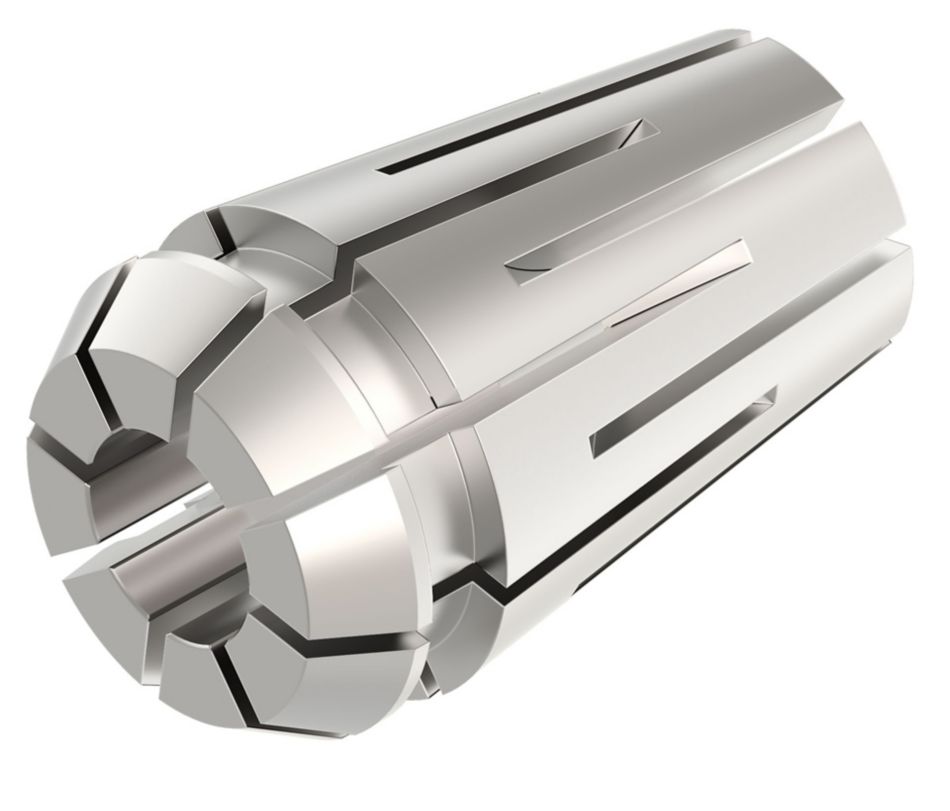 ISO 15488 ER collet for coolant-through cylindrical shank tools.