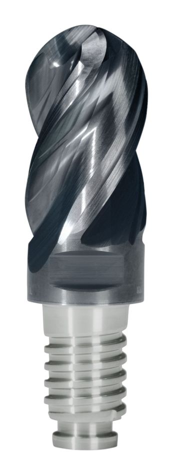DUO-LOCK™ • HARVI™ I TE • Kugelkopf • 4 Schneiden • Zoll