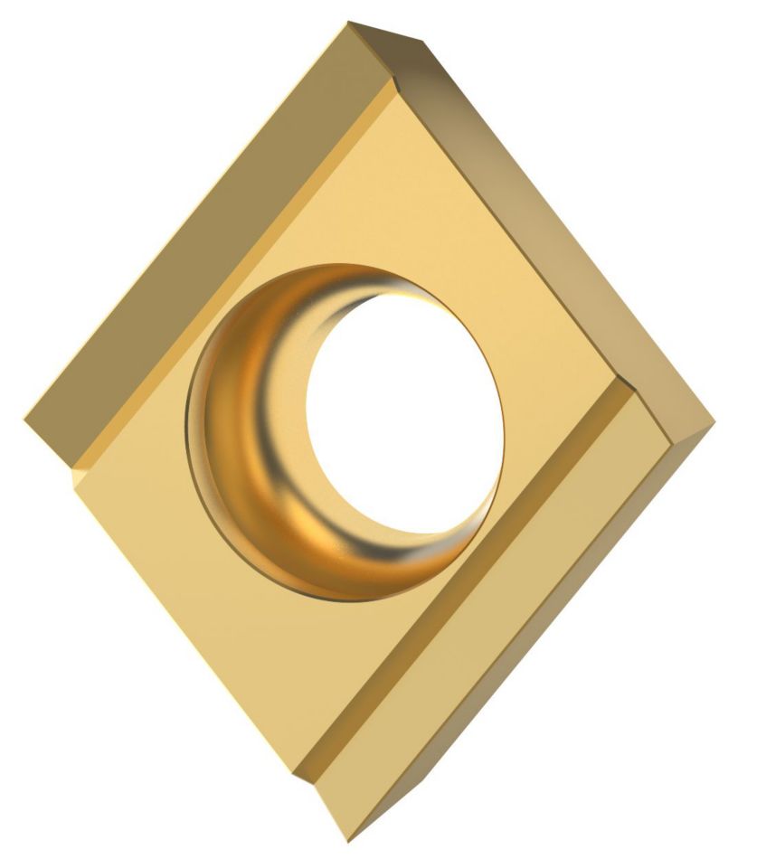 TopSwiss™ • Plaquette carbure • Positive • À droite • CCET-R-PPS • Usinage standard