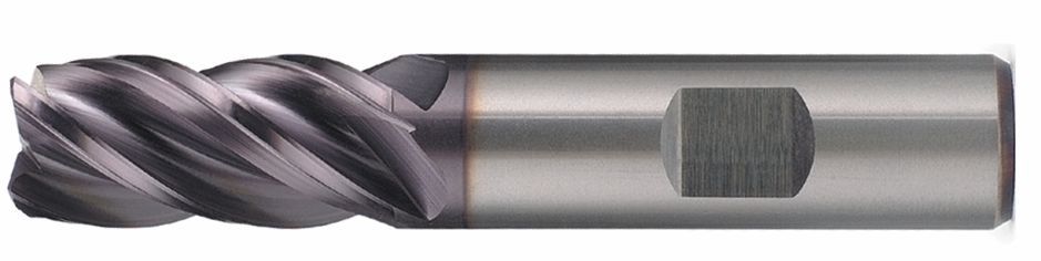 HARVI™ I - Square End - 4 Flutes - Weldon® Shank - Inch 3331467 - Kennametal