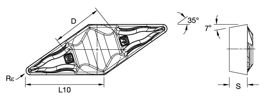 Positive Inserts • VCGR-FP