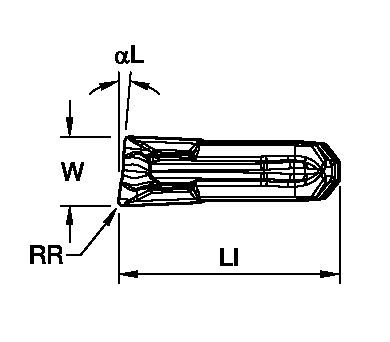 Grooving, and Cut-Off • Carbide insert