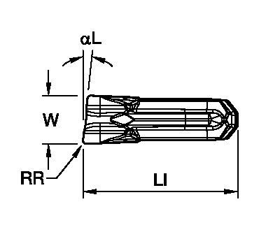 Grooving, and Cut-Off • Carbide insert