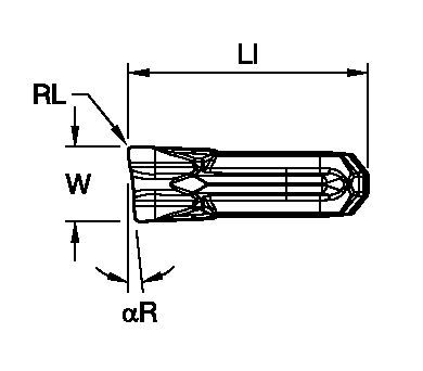 Grooving, and Cut-Off • Carbide insert