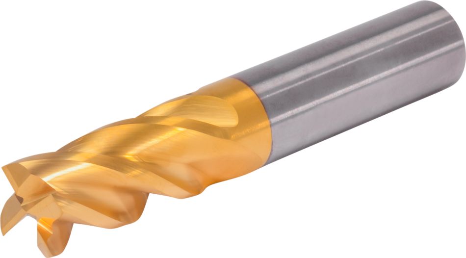 GOmill™ PRO • Square End • 4 Flutes • Plain Shank • Metric