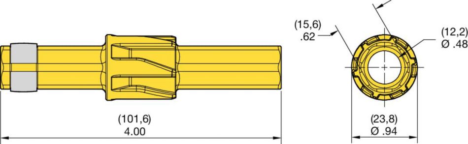 Defender™ round drill steel system