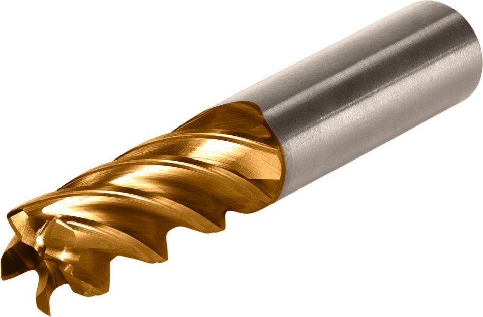 HARVI™ II TE Five Flute End Mill for Increased MRR Covering the Broadest Range of Applications and Materials;<br/>Roughing and Finishing with One Tool