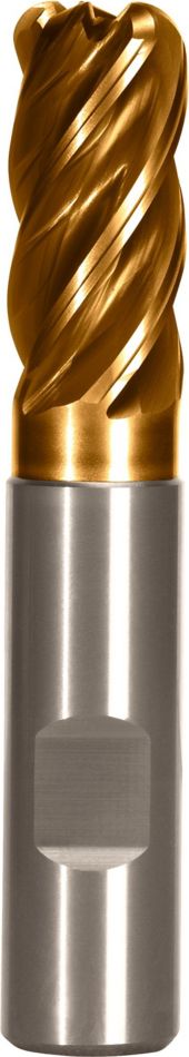 HARVI™ II TE • Radiused • 5 Flutes • Necked • Weldon Shank • Metric
