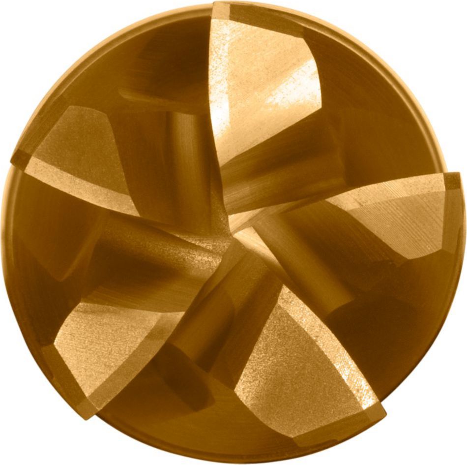 HARVI™ II TE • Chamfered • 5 Flutes • Plain Shank • Metric