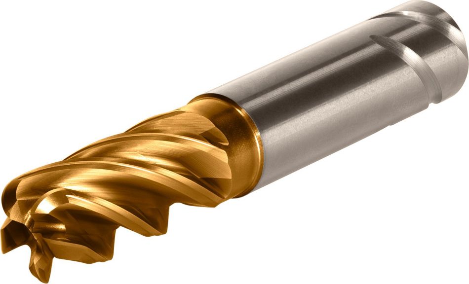 HARVI™ II TE • Radiused • 5 Flutes • Necked • Safe-Lock™ Shank • Metric