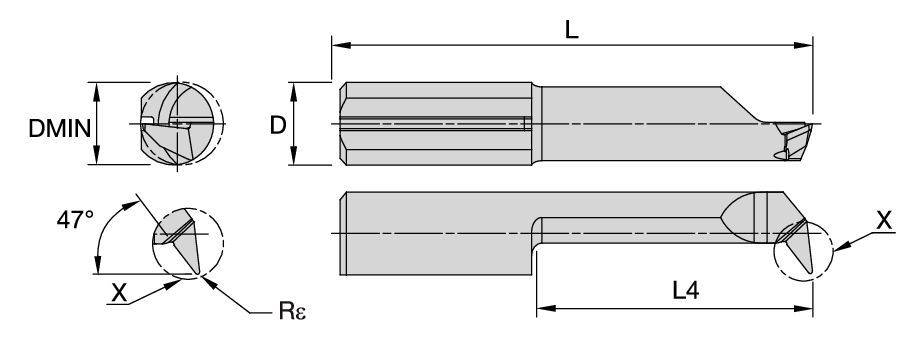 TopSwiss MBS™ • Micro boring Insert 7220092 - Kennametal