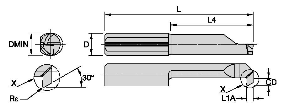 TopSwiss MBS™ • Micro boring Insert 7221411 - Kennametal