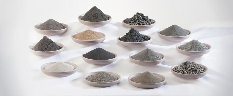 Metal Powders, Materials & Consumables