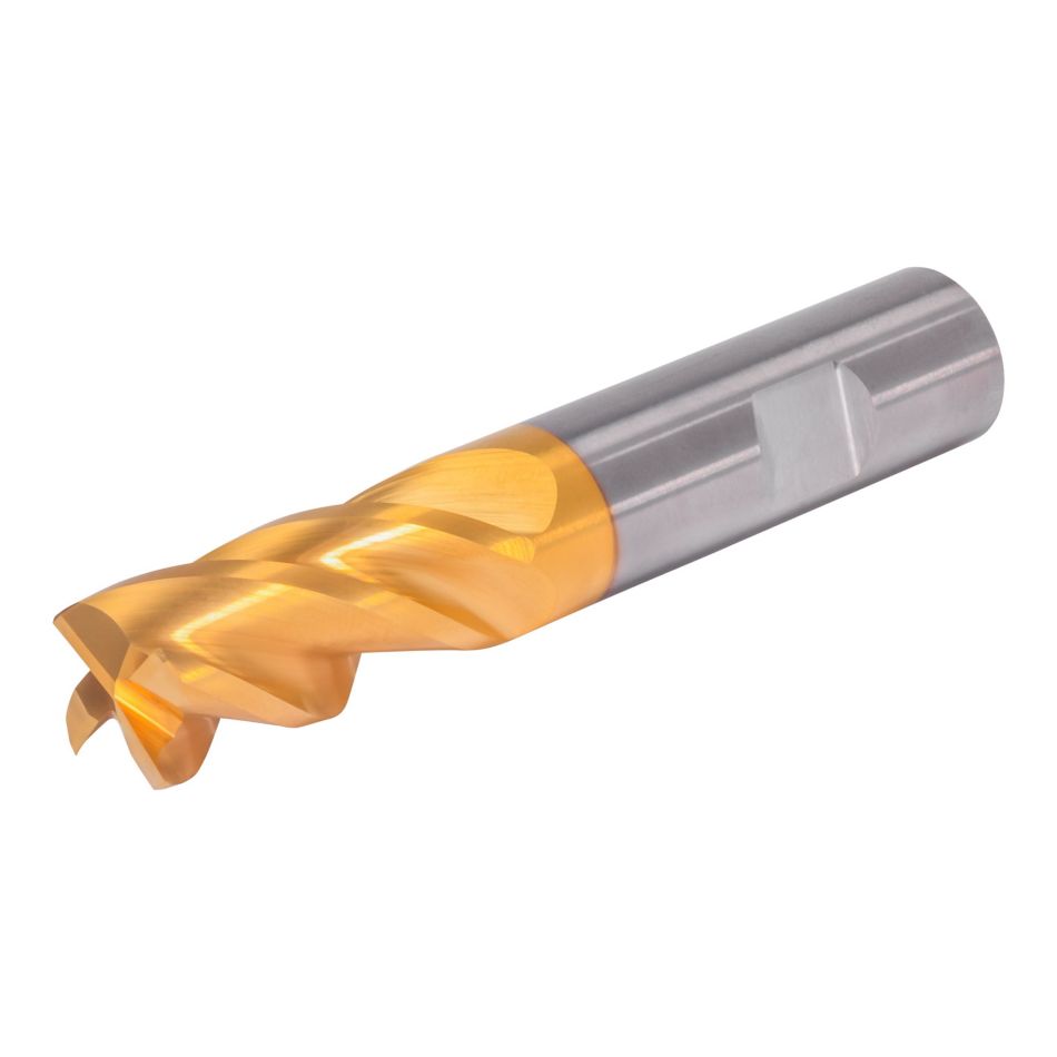 GOmill™ PRO • Chamfered • 4 Flutes • Weldon Shank • Metric