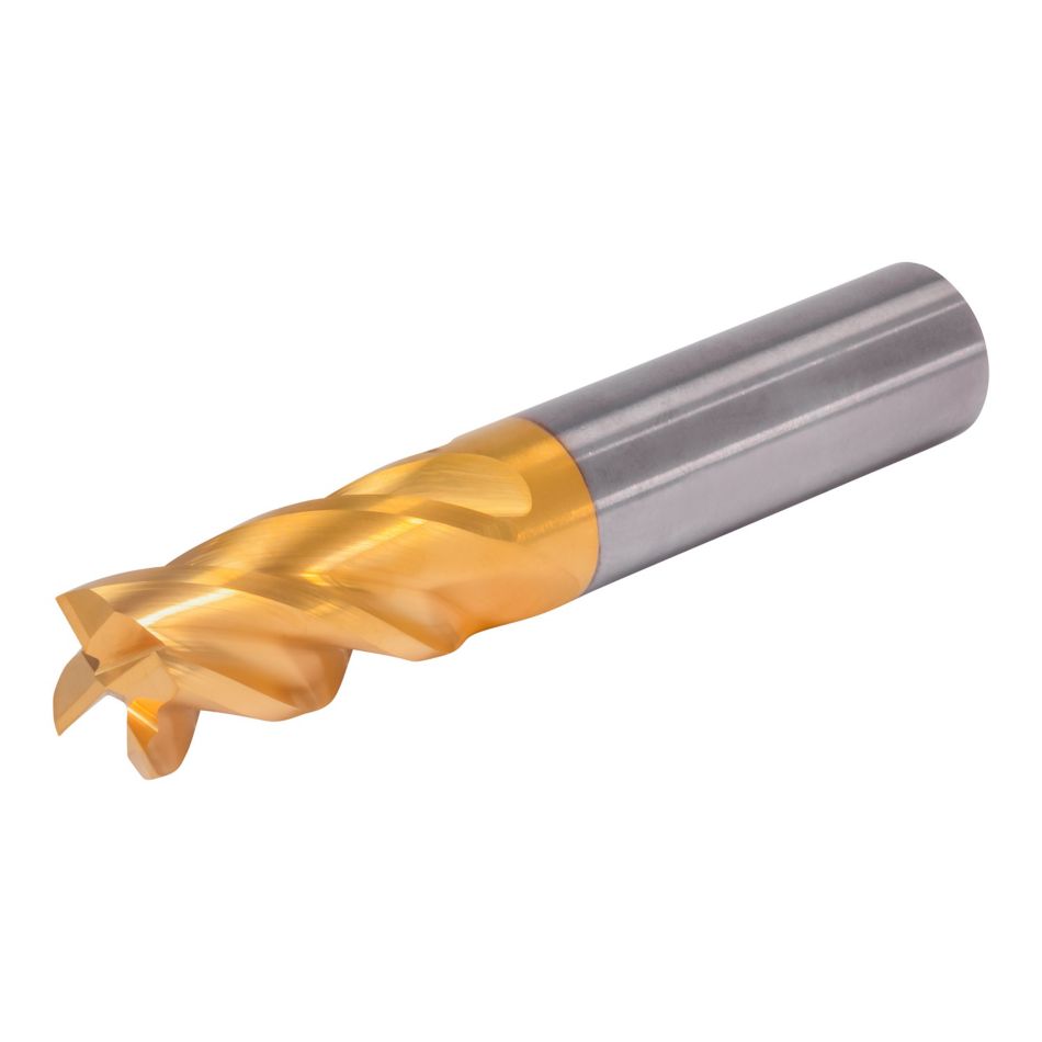 GOmill™ PRO • Square End • 4 Flutes • Plain Shank • Metric