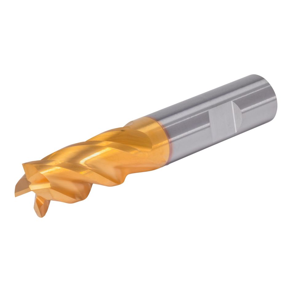 GOmill™ PRO • Square End • 4 Flutes • Weldon Shank • Metric