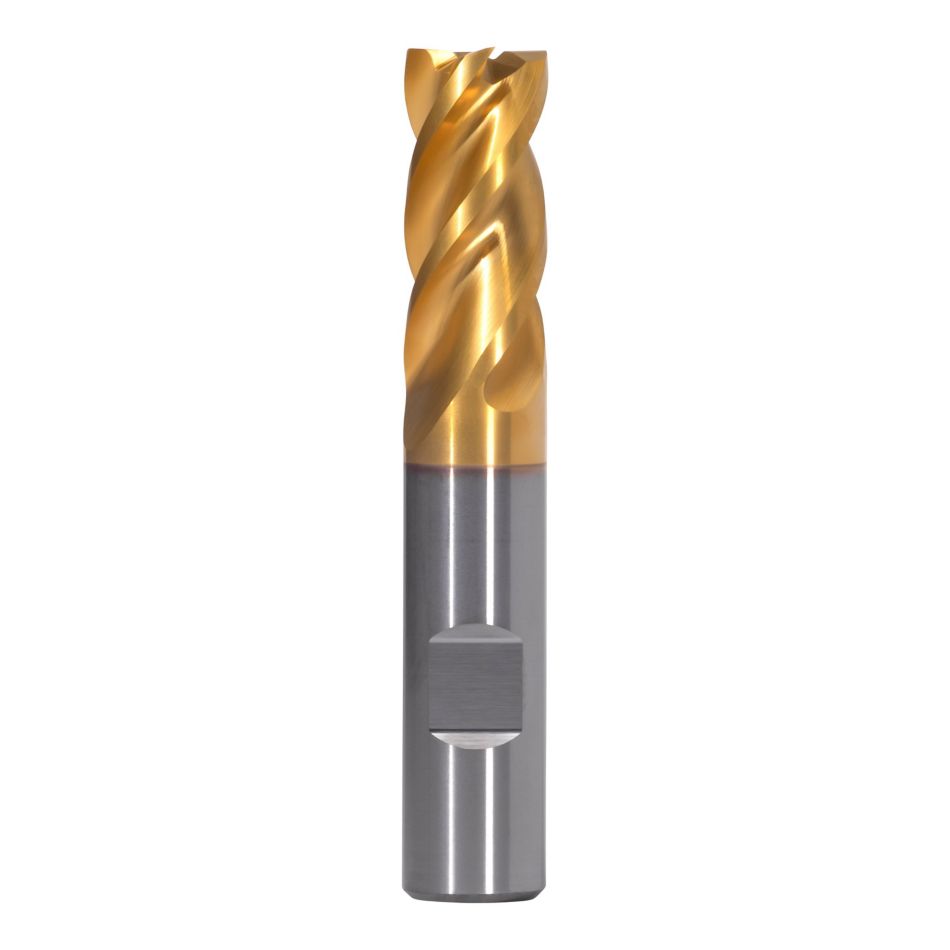 GOmill™ PRO • Square End • 4 Flutes • Weldon Shank • Metric