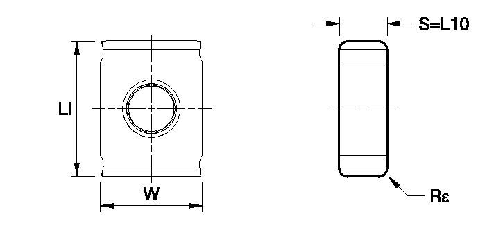 Narrow Slotting LN Series • Carbide Insert• LNEU-SGP • Medium Machining