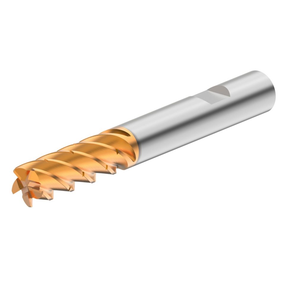 KOR5™ <sup>DS</sup> • Radiused • 5 Flutes • 3 x D • Weldon® Shank • Inch