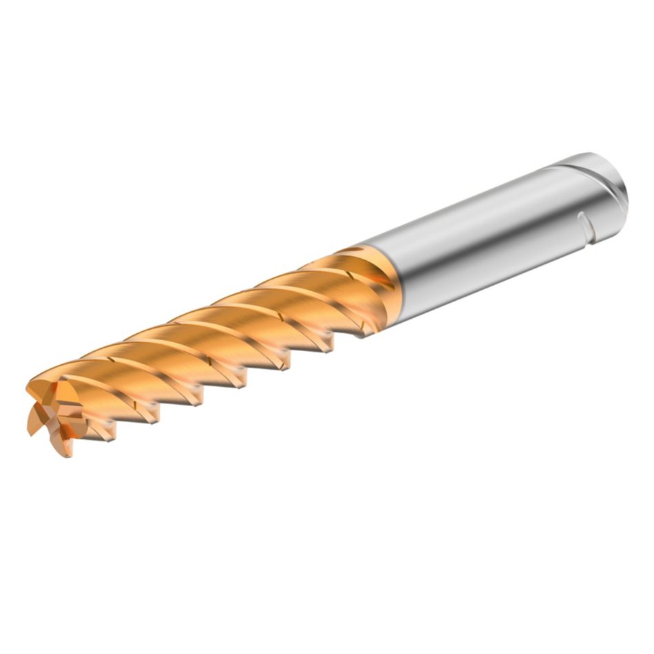 KOR 5<sup>DS</sup> • Radiused • 5 Flutes • 5xD • Safe-Lock™ Shank • Inch