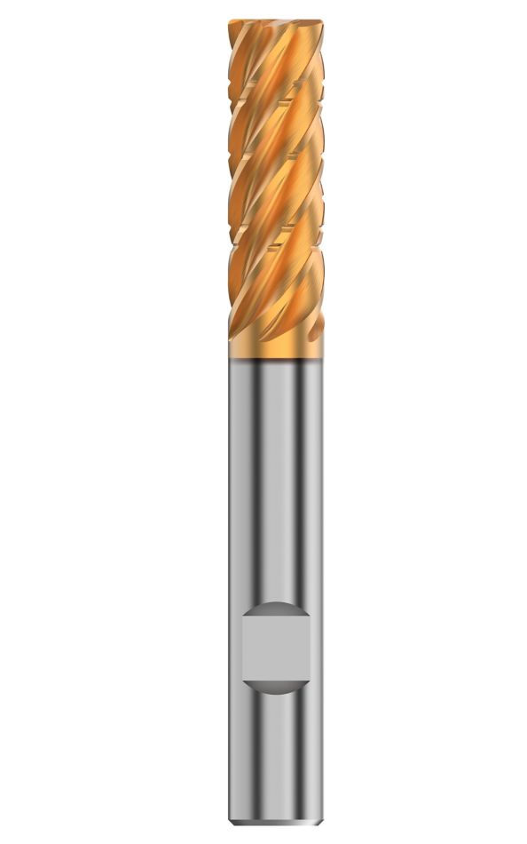 KOR6™ <sup>DT</sup> • Radiused • 6 Flutes • 3 x D • Weldon® Shank • Inch