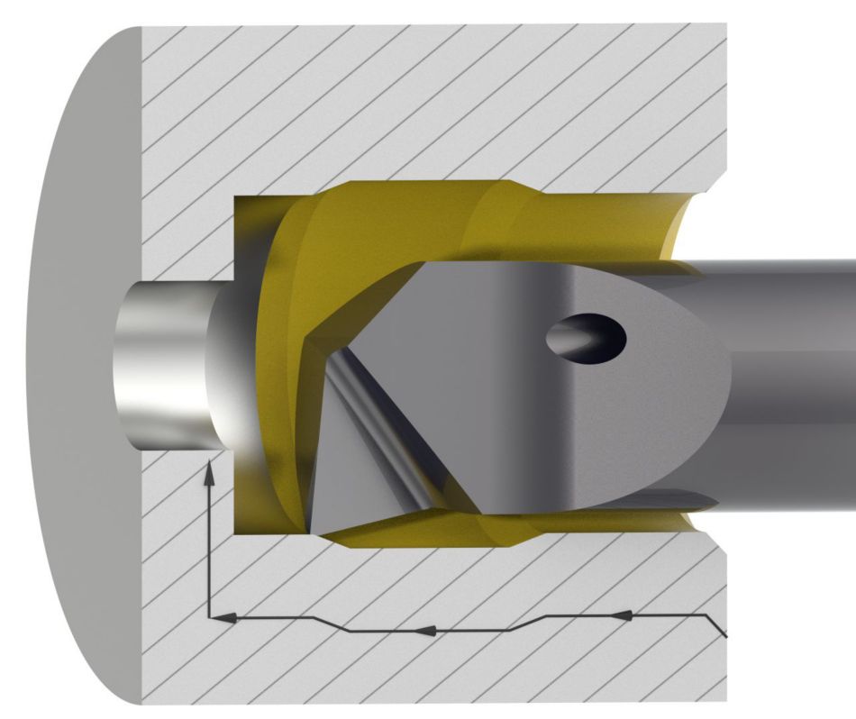 TopSwiss MBS™ Insert • Micro Boring & Profiling • Geometry ML • Medical Line