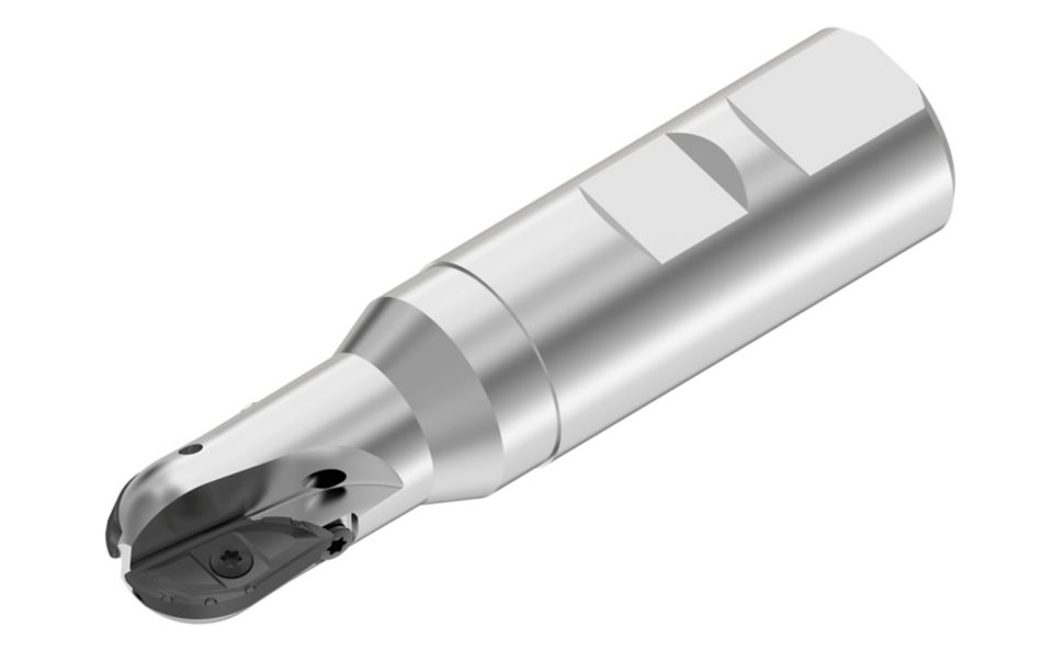 5505VX Series • Ballnose End Mill • Weldon Shank • Reinforced • Metric