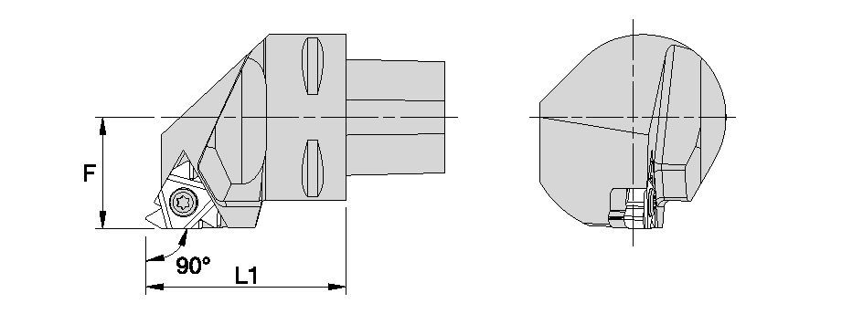 PSC40 Cutting Units • Laydown threading LSS Style • External 7389856 - Kennametal