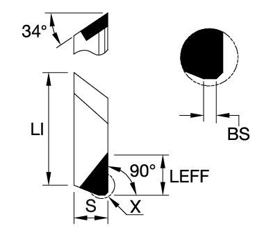 Fix-Perfect™ • Aluminium Indexable Inserts for Fix-Perfect™ • BGHX15L5...