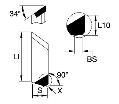 Fix-Perfect™ • Aluminium Indexable Inserts for Fix-Perfect™ • BGHX15L5...