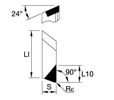 Fix-Perfect™ • Aluminum Indexable Inserts for Fix-Perfect • BGHX15L5...