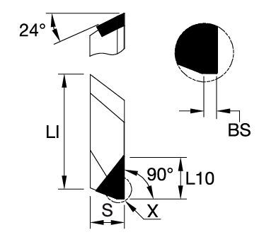 Fix-Perfect™ • Aluminium Indexable Inserts for Fix-Perfect™ • BGHX15L5...