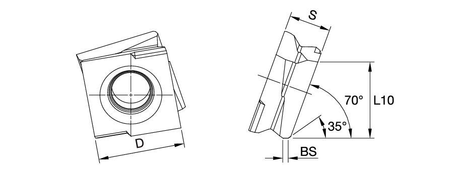 Fix-Perfect™ • Cast Iron Indexable Inserts • SPHX1205