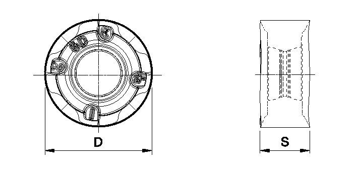 Inserts for Rodeka 12X RNGJ12-GDX 5104318 RNGJ1204M0SNGDJX - Kennametal.com