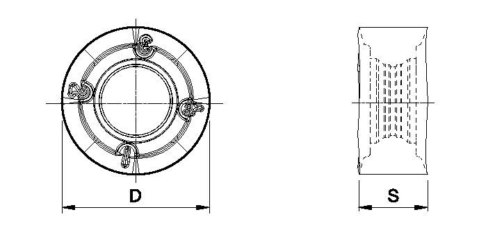 Rodeka™ 10 Indexable Inserts RN.J10..