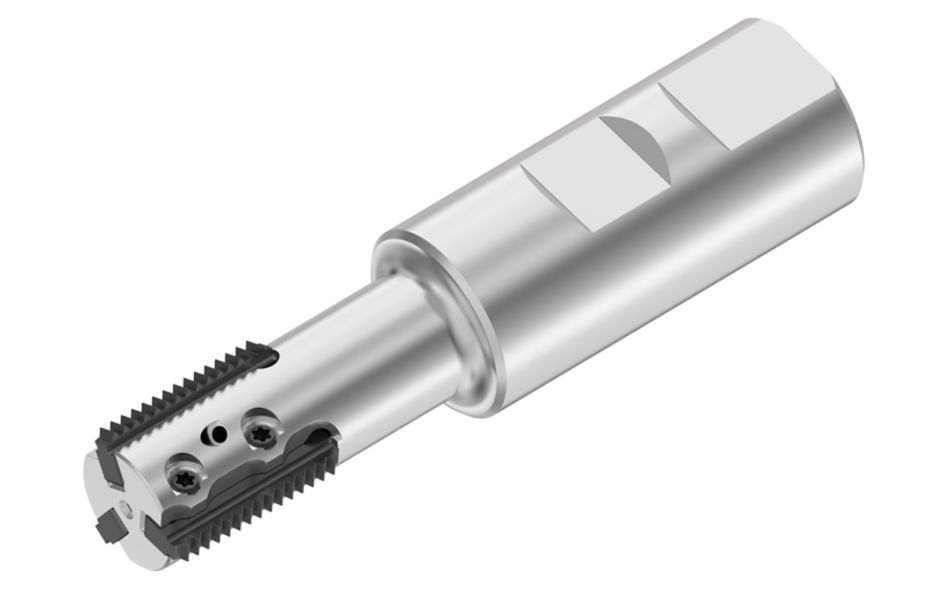 TM25 Parallel Threads • End Mill • Weldon® Shank • Metric
