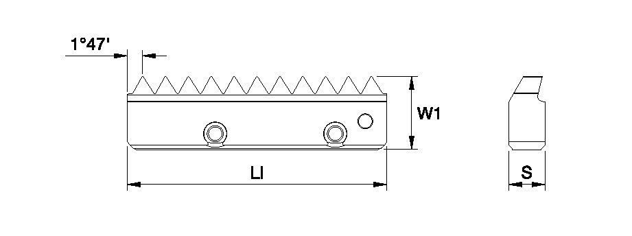 TMS • Thread Milling Indexable Inserts for ISO Thread Profiles