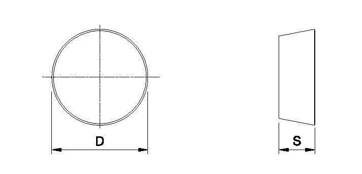 Kendex™ RPG ISO/ANSI Turning Insert 4056513 - Kennametal